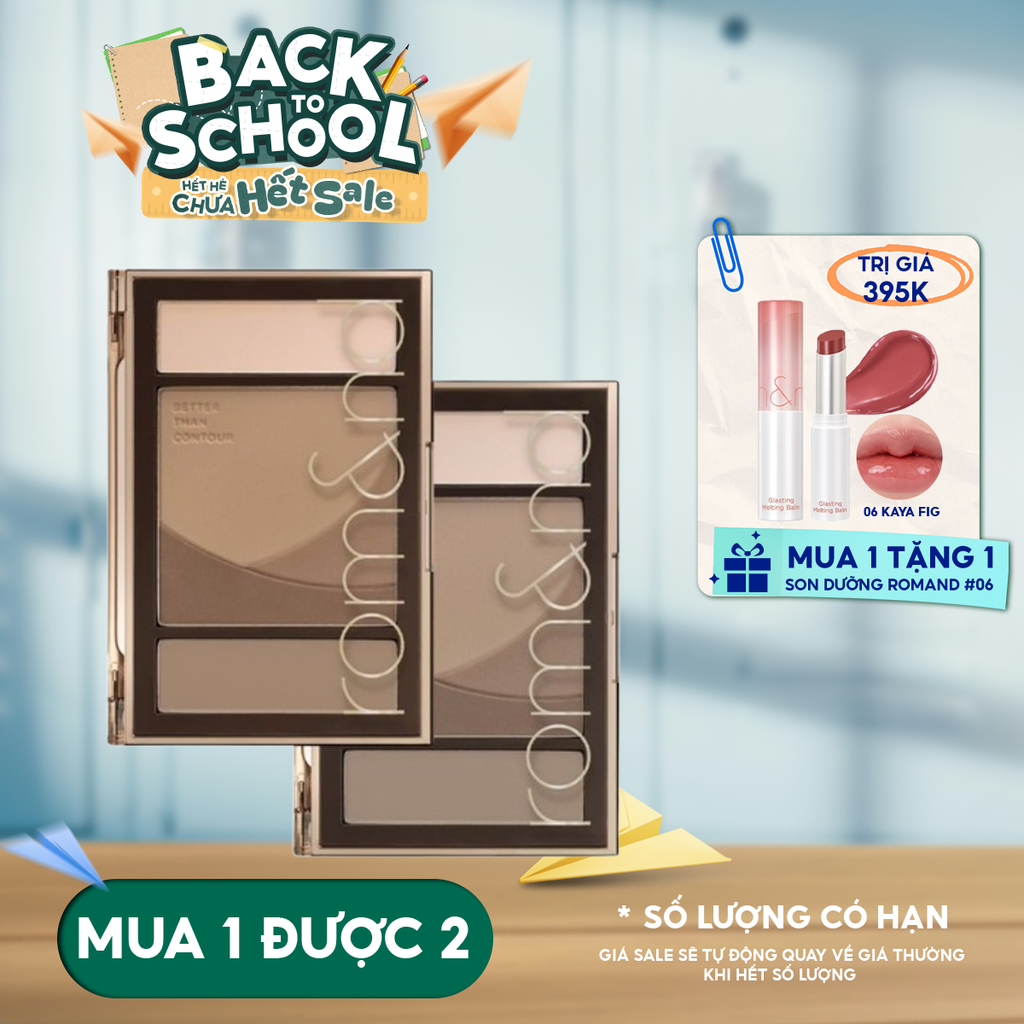 Bảng Tạo Khối 5 Ô Màu Romand Better Than Contour 20.5g