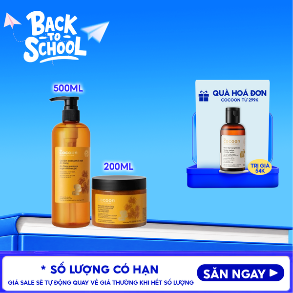  Tẩy Da Chết Body Cocoon Làm Đều Màu Da Và Dưỡng Mịn Da Chiết Xuất Cà Phê Dak Lak, Đường Thốt Nốt An Giang Body Polish 