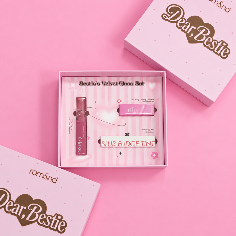 Hộp Quà Mỹ Phẩm Trang Điểm Romand Dear Bestie's Makeup Set