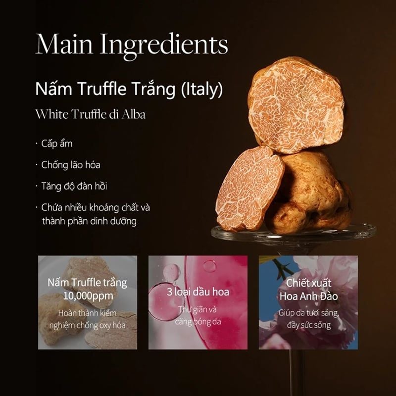 Serum Tinh Chất Dưỡng D'Alba Cấp Ẩm, Làm Dịu Da, Căng Bóng White Truffle Spray Serum 100ml