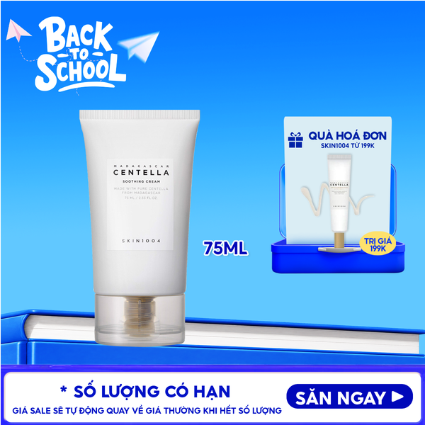  Kem Dưỡng Skin1004 Làm Dịu Da Chiết Xuất Rau Má Madagascar Centella Soothing Cream 75ml 