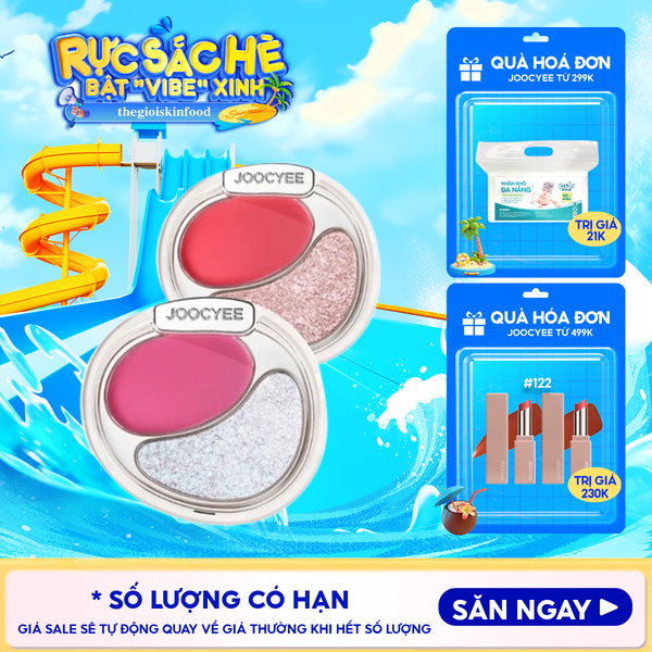  Má Hồng Kem, Bắt Sáng Joocyee Cream Blush And Highlighting 7g 