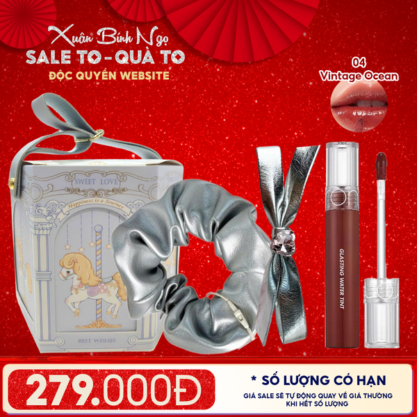  Túi Quà Tặng: Son Romand + Kẹp Tóc Ngẫu Nhiên + Cột Tóc Ngẫu Nhiên + Túi Quà Tặng 