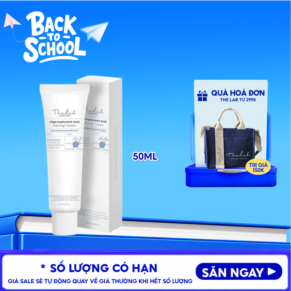  Kem Dưỡng THE LAB Cấp Ẩm Làm Dịu Da Oligo Hyaluronic Acid Calming + Cream 50ml 