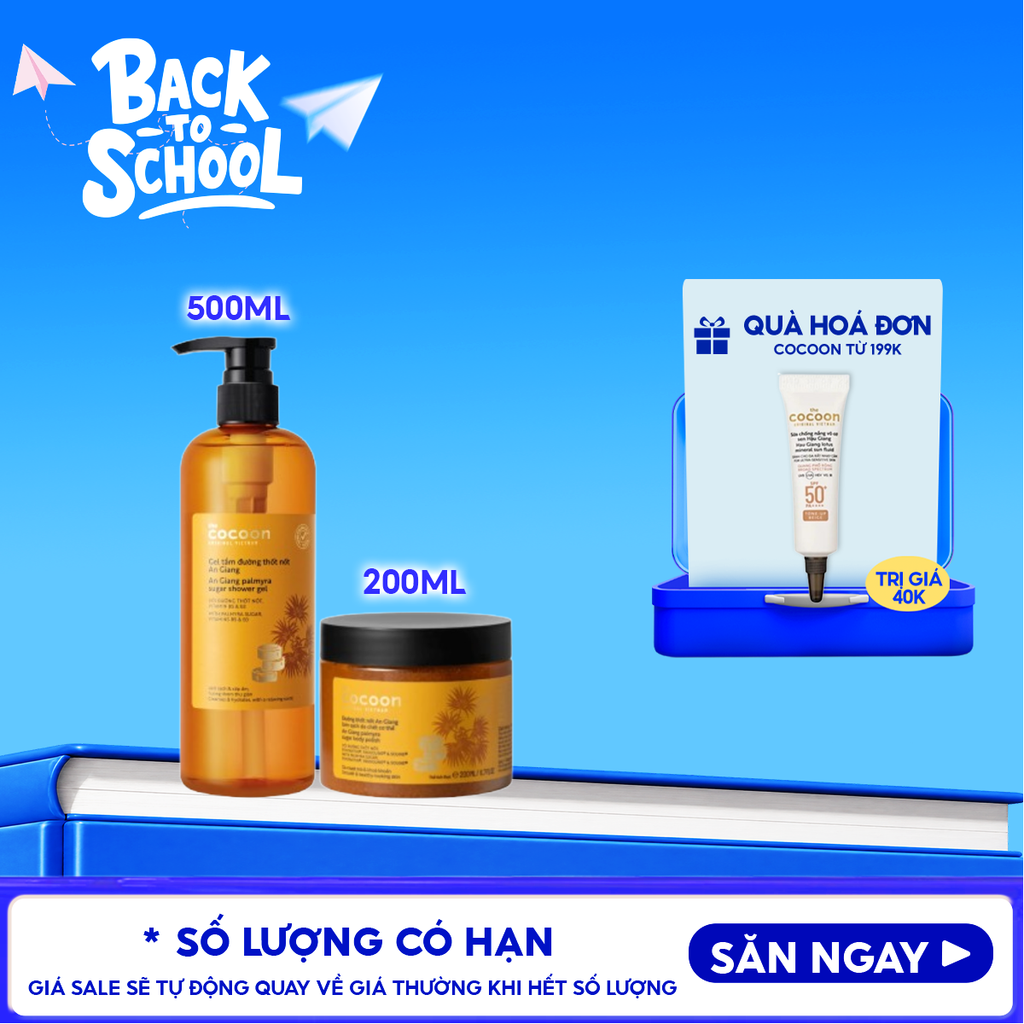 Tẩy Da Chết Body Cocoon Làm Đều Màu Da Và Dưỡng Mịn Da Chiết Xuất Cà Phê Dak Lak, Đường Thốt Nốt An Giang Body Polish