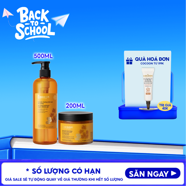  Tẩy Da Chết Body Cocoon Làm Đều Màu Da Và Dưỡng Mịn Da Chiết Xuất Cà Phê Dak Lak, Đường Thốt Nốt An Giang Body Polish 
