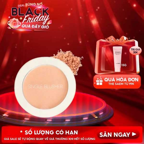  Phấn Má Hồng The Saem Hàn Quốc Xinh Xắn Saemmul Single Blusher 5g 