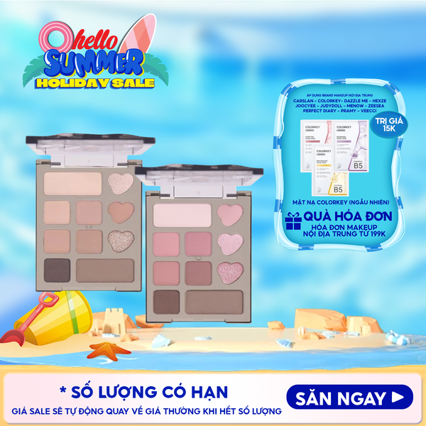  Bảng Phấn Mắt VEECCI 10 Ô Glamorous Dreamland 10 Color Eyeshadow 