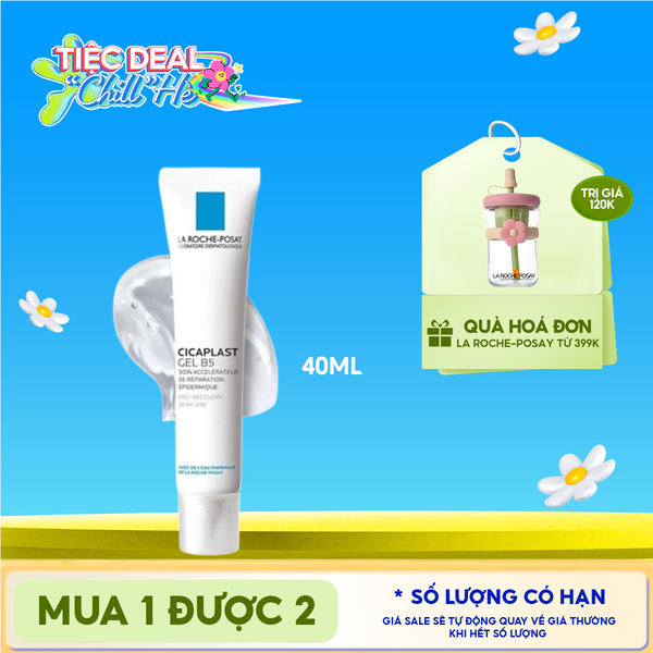  Kem Dưỡng La Roche-Posay Mờ Sẹo, Cải Thiện Da Cicaplast Gel B5 Epidermal Recovery Accelerator Skincare 