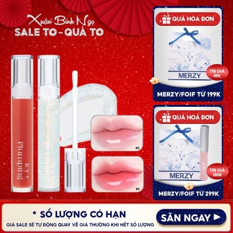 Son Bóng Cho Môi Căng Mọng Merzy Icy Plumping Lip Gloss 4.5g