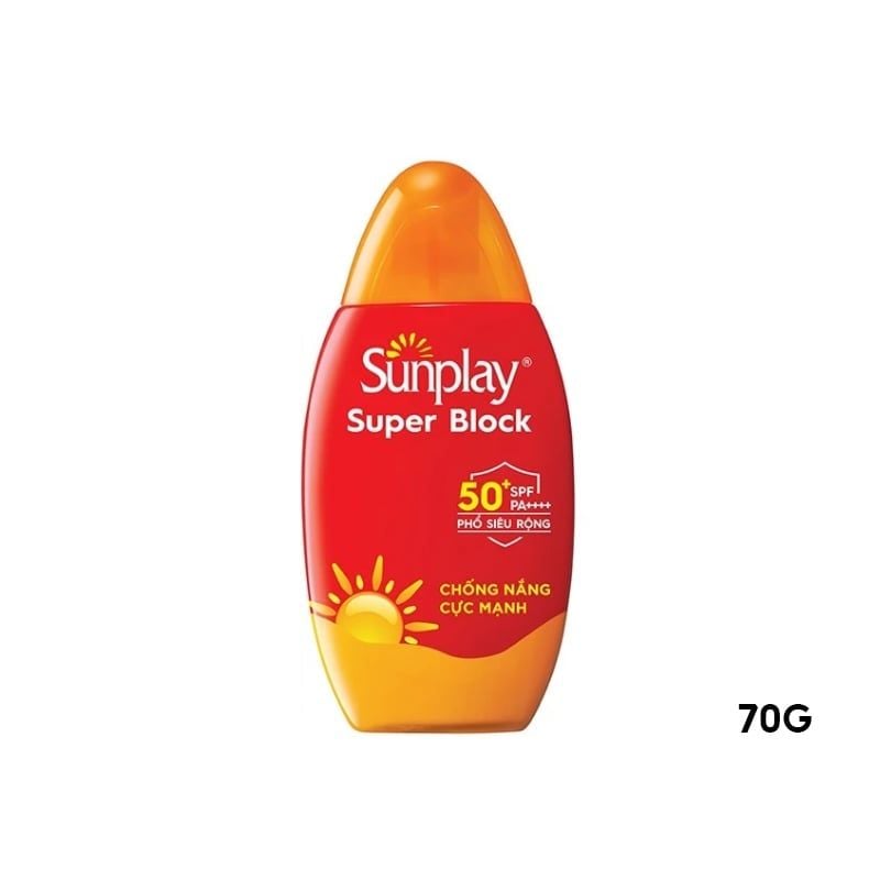 Sữa Chống Nắng Sunplay Bảo Vệ Da Vượt Trội Super Block SPF50+ PA++++