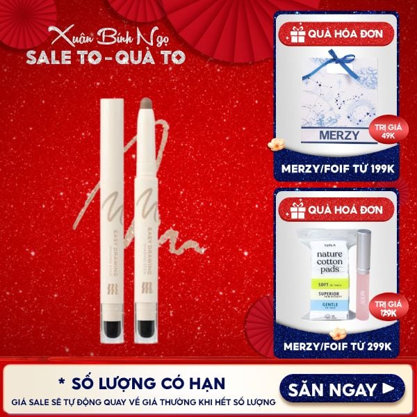  Bút Tạo Khối Hai Đầu Merzy Easy Drawing Shading Stick 1.3g 