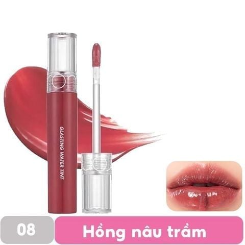 [KHẮC SON]  Son Tint Nước Romand Siêu Lì, Lâu Trôi Glasting Water Tint 4g