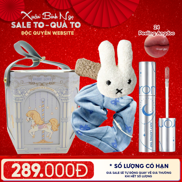  Túi Quà Tặng: Son Romand + Kẹp Tóc Ngẫu Nhiên + Cột Tóc Ngẫu Nhiên + Túi Quà Tặng 