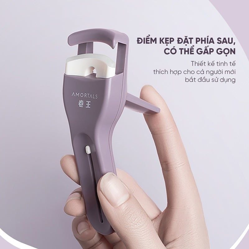 Kẹp Bấm Mi Có Đầu Chuốt Mi Amortals Curl Master Eyelash Curler