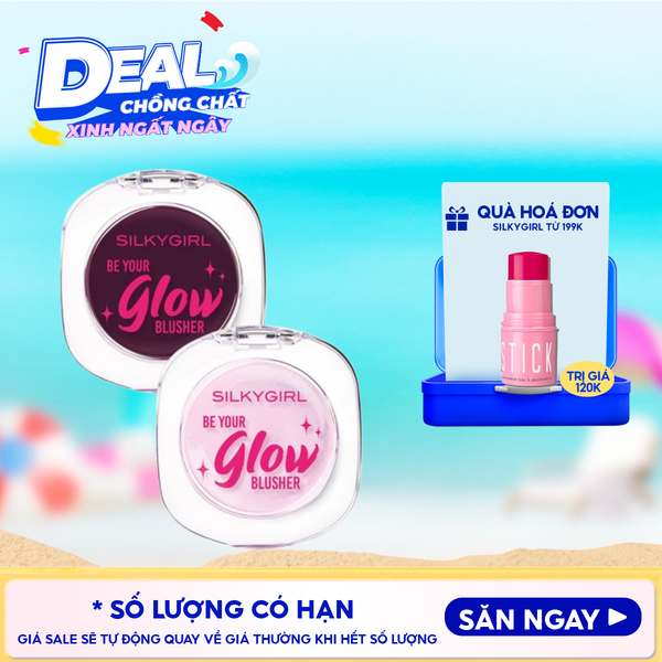  Má Hồng Thạch Silkygirl Be Your Glow Blusher 4g 