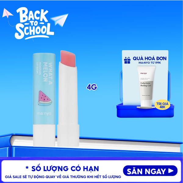  Son Dưỡng Môi Ma:nyo What A Melon Moisture Lip Balm 4g 