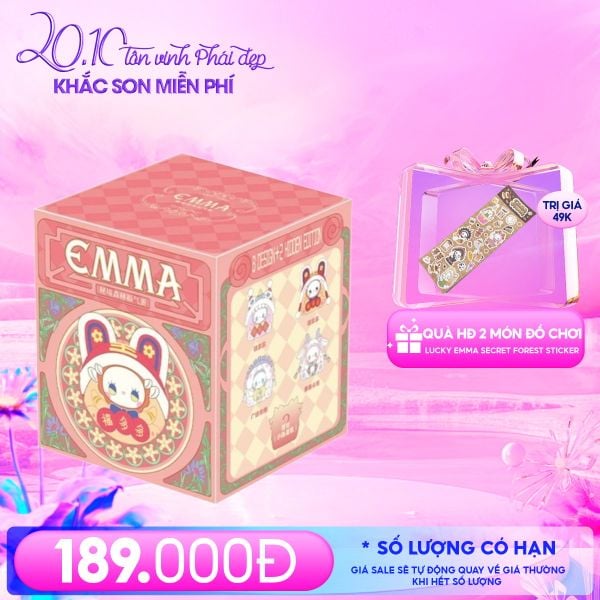 Mô Hình Đồ Chơi Lucky Emma Secret Forest Blessing Egg Series Blind Box - MJ-000037 