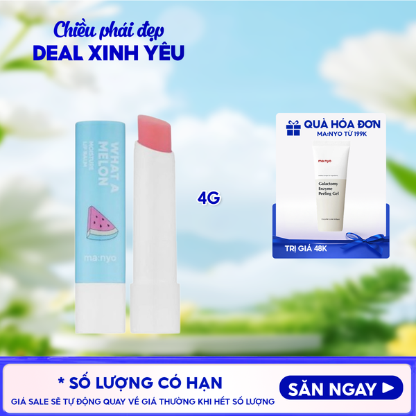  Son Dưỡng Môi Ma:nyo What A Melon Moisture Lip Balm 4g 