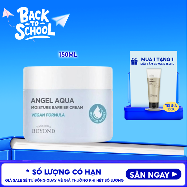  Kem Dưỡng Beyond Cấp Ẩm Chuyên Sâu Angel Aqua Moisture Barrier Cream 150ml 