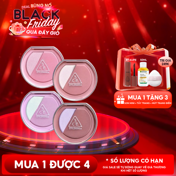  Phấn Má Hồng Bắt Sáng 3CE Blushlighter 9g 
