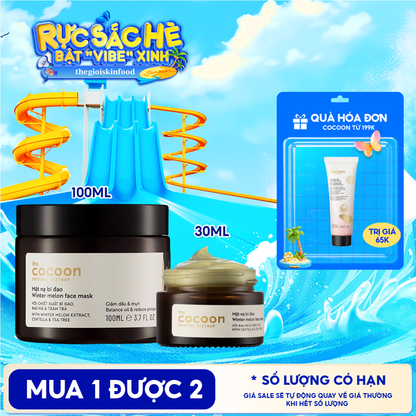  Kem Dưỡng Ẩm Dạng Thạch Cocoon Từ Hoa Hồng Tươi Giúp Nuôi Dưỡng & Khóa Ẩm Rose Aqua Gel Cream 