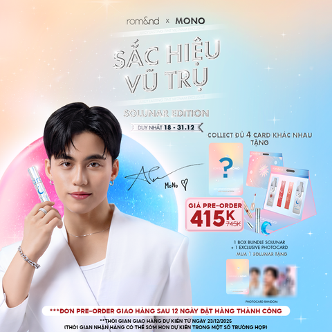 [PRE-ORDER][NEW][Solunar Edition] Son Tint Lì Romand Juicy Lasting Tint Solunar Edition