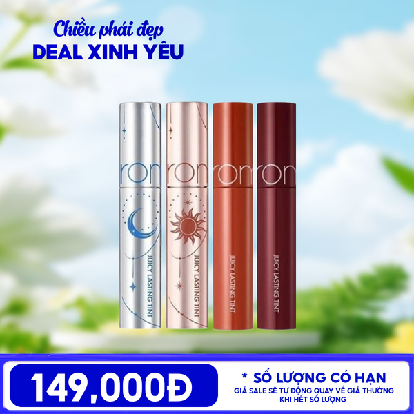  [Màu 1-39] Son Tint Lì Romand Căng Bóng The Juicy Lasting Tint 