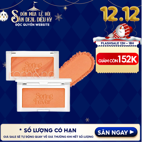  [NEW] Phấn Má Hồng Romand Ngọt Ngào Dạng Nén Better Than Cheek 