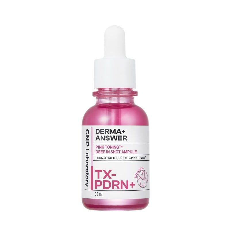 Tinh Chất Vi Kim Dưỡng Sáng Hồng Da CNP Derma Answer Pink Toning Deep In Shot Ampoule 30ml