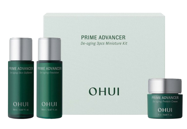  [Gift] OHUI Prime Advancer De-aging Protein Cream 3pcs Miniture Kit - Trị Giá 1090K 