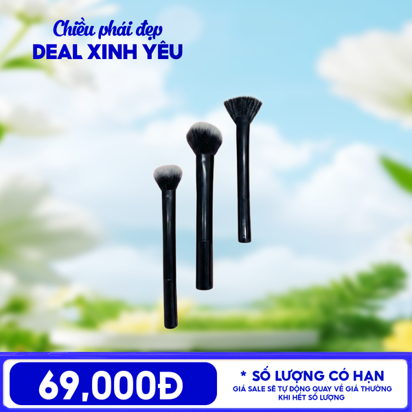  Bộ Cọ Trang Điểm Tạo Khối, Bắt Sáng TOOLA Highlight & Contour Brush Set - BT-TLA091 