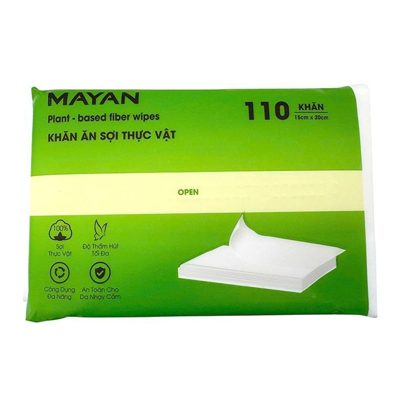 Khăn Khô Đa Năng Sợi Thực Vật MAYAN