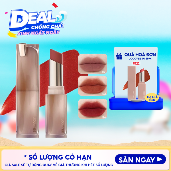  Son Thỏi Joocyee Mịn Lì Muddy Rouge 3.2g 