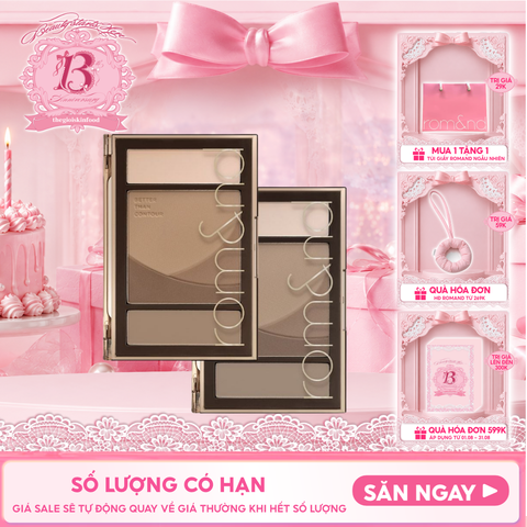 Bảng Tạo Khối 5 Ô Màu Romand Better Than Contour 20.5g