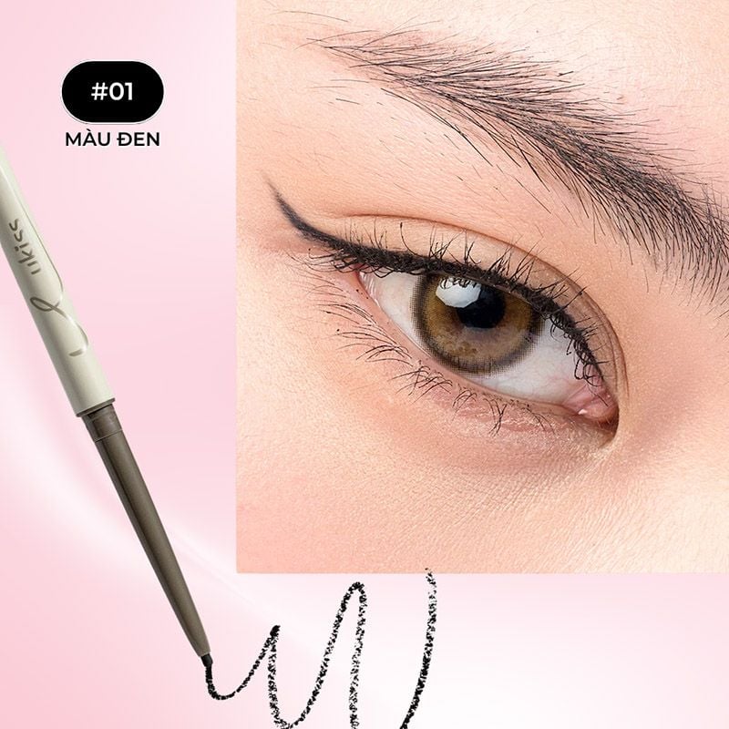 Chì Kẻ Mắt Dạng Gel Lâu Trôi UKISS Fine Matte Sharping Gel Eyeliner 60mg