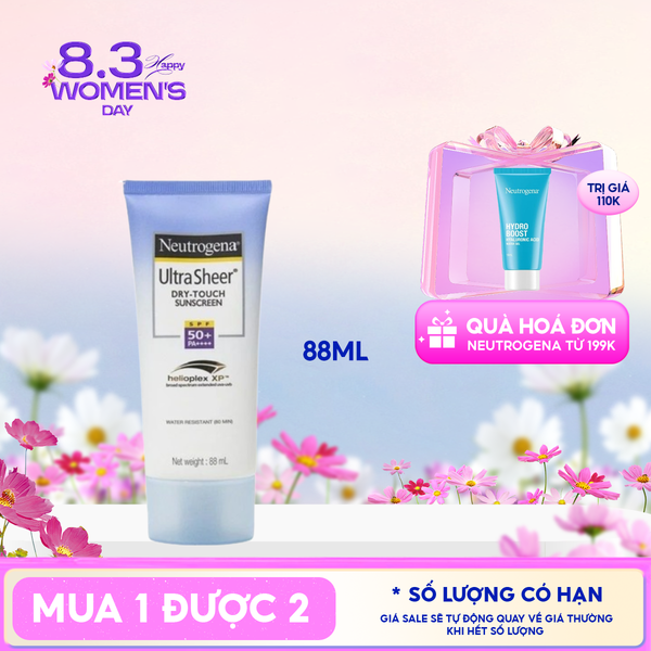  Kem Chống Nắng Neutrogena Ultra Sheer Dry-Touch Sunscreen SPF 50 88ml 