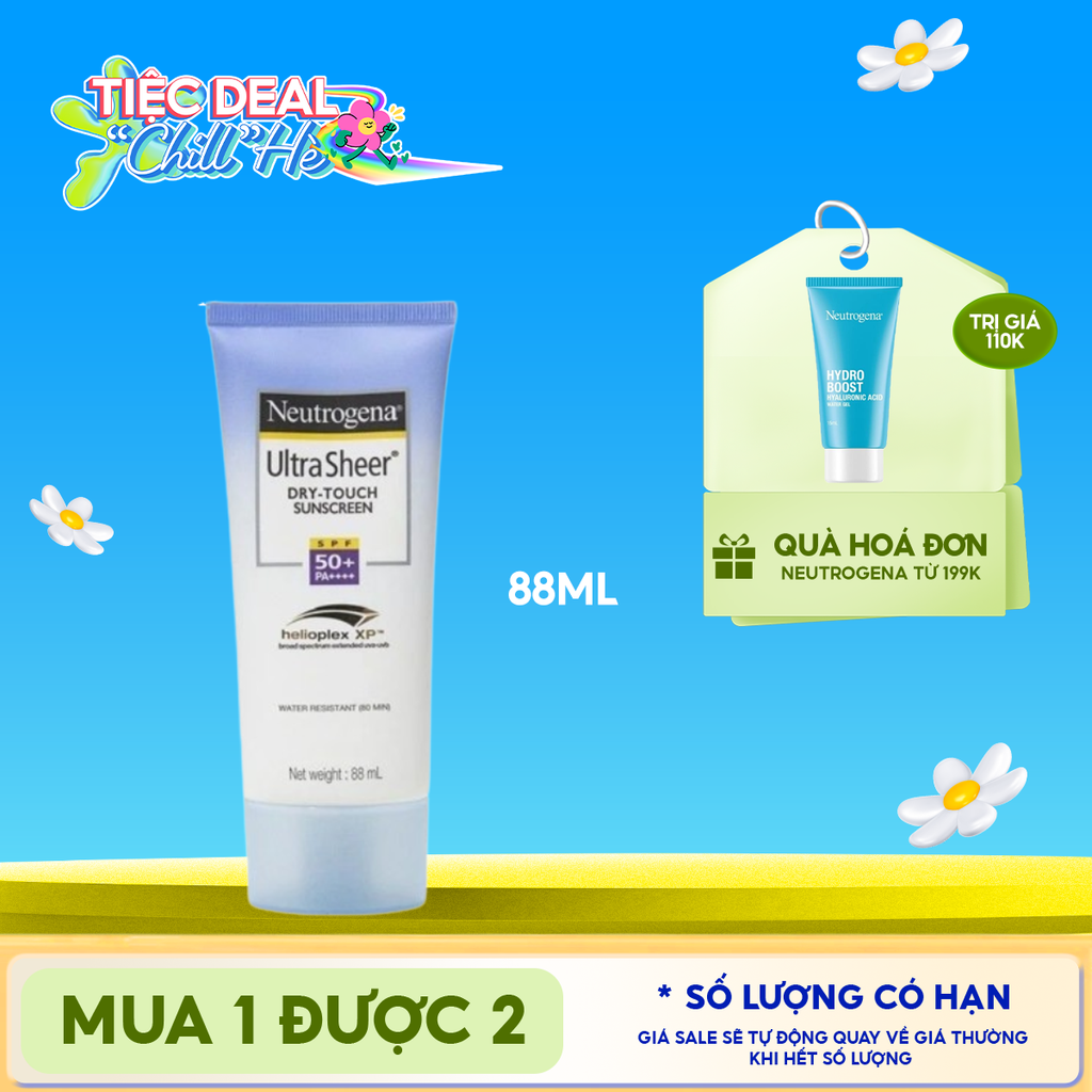 Kem Chống Nắng Neutrogena Ultra Sheer Dry-Touch Sunscreen SPF 50 88ml