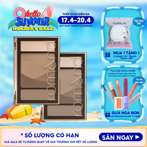  Bảng Tạo Khối 5 Ô Màu Romand Better Than Contour 20.5g 