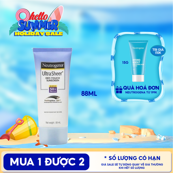  Kem Chống Nắng Neutrogena Ultra Sheer Dry-Touch Sunscreen SPF 50 88ml 