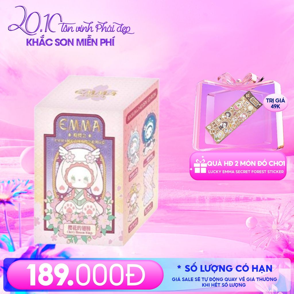 Mô Hình Đồ Chơi Lucky Emma Evening Cherry Blossom Blind Box - MJ-000063
