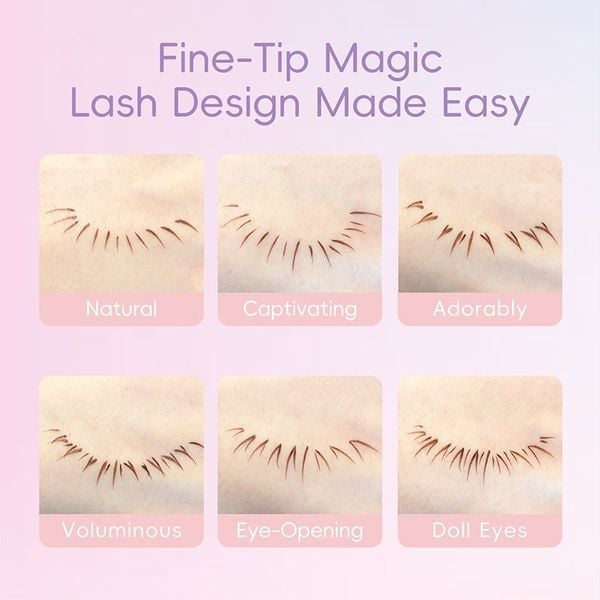  Bút Kẻ Mắt VEECCI Lâu Trôi, Không Thấm Nước Vivid Color Eyeliner Pen 0.6ml 