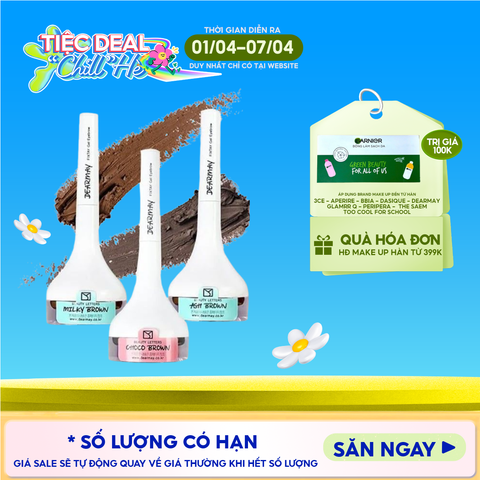Gel Kẻ Mày Dearmay Sắc Nét Hoàn Hảo, Chống Trôi Hiệu Quả Fixtay Gel 3.6g