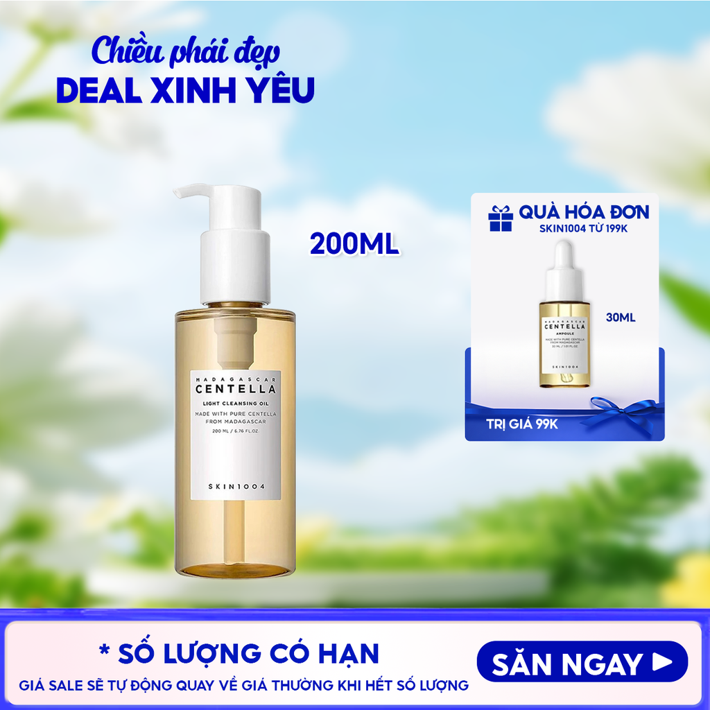 Serum Skin1004 Tinh Chất Rau Má Làm Dịu, Hỗ Trợ Dưỡng Sáng, Mờ Thâm Cho Da Nhạy Cảm Madagascar Centella Asiatica 100 Ampoule
