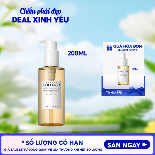  Serum Skin1004 Tinh Chất Rau Má Làm Dịu, Hỗ Trợ Dưỡng Sáng, Mờ Thâm Cho Da Nhạy Cảm Madagascar Centella Asiatica 100 Ampoule 