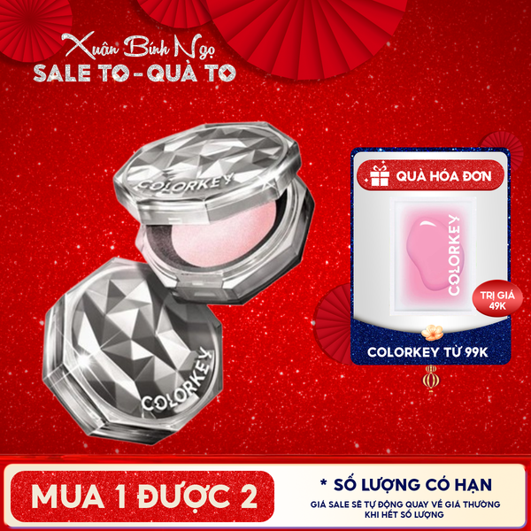  Phấn Phủ Dạng Bột Colorkey Siêu Mịn Lâu Trôi Lasting Naturally-occurring Loose Powder 8g 