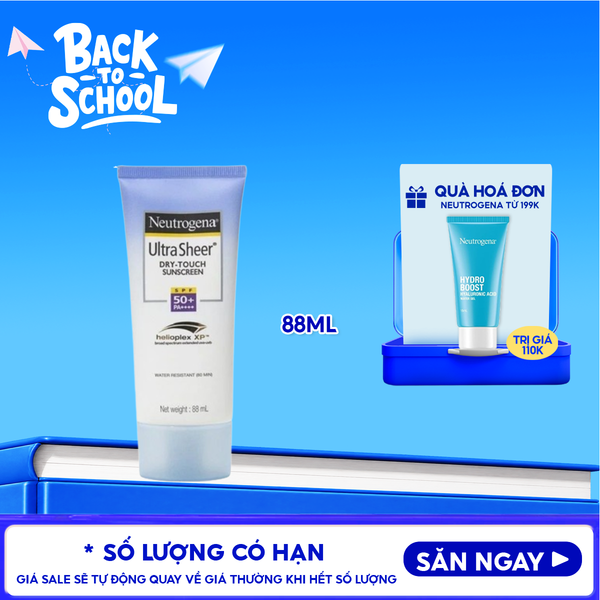  Kem Chống Nắng Neutrogena Ultra Sheer Dry-Touch Sunscreen SPF 50 88ml 