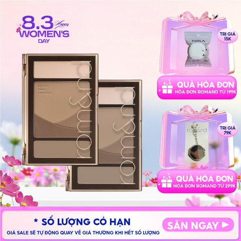 Bảng Tạo Khối 5 Ô Màu Romand Better Than Contour 20.5g