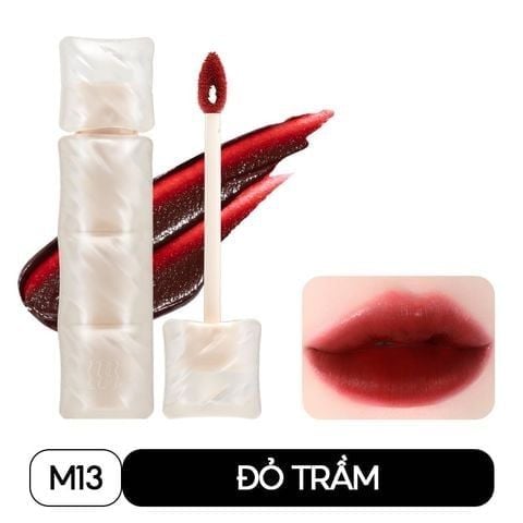 [KHẮC SON] Son Phao Kem Lì Mềm Mịn Như Bơ, Lâu Trôi Merzy Puffer Mellow Tint 3.7g