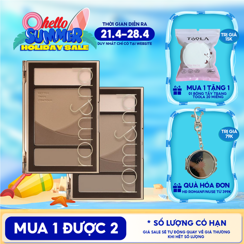 Bảng Tạo Khối 5 Ô Màu Romand Better Than Contour 20.5g